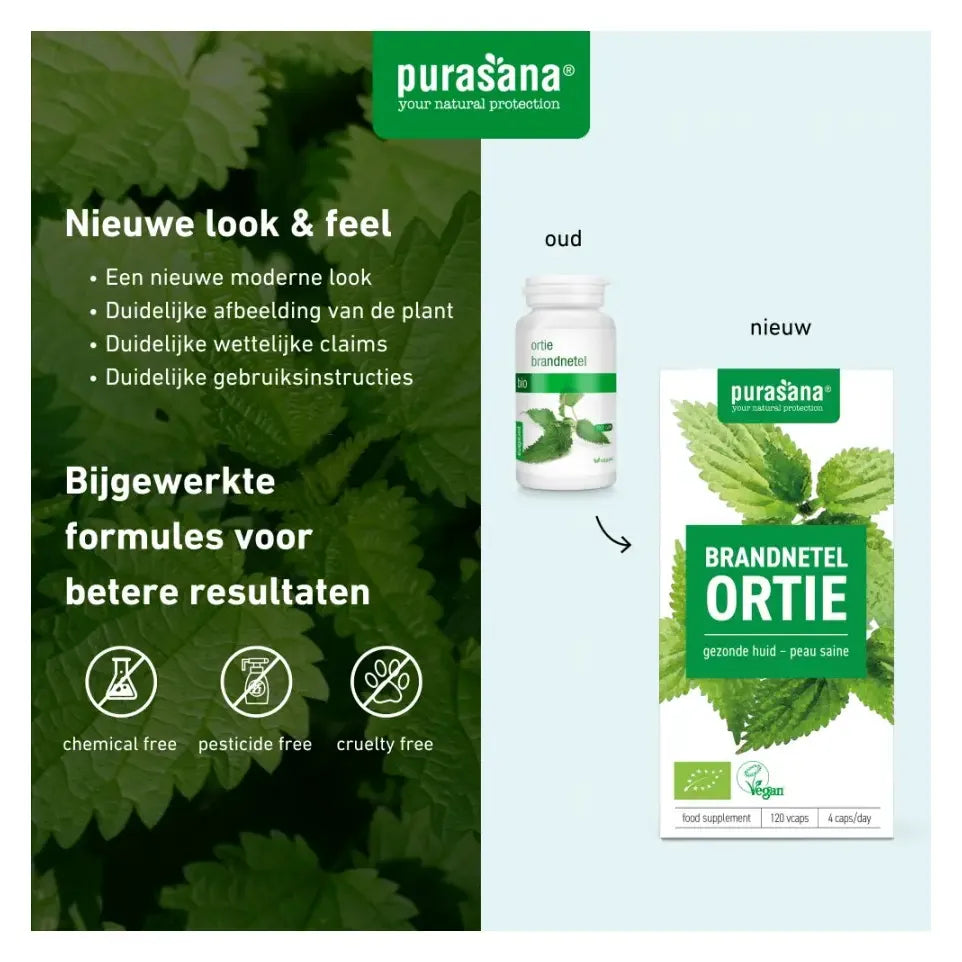 Purasana Brandnetel 120 vcaps