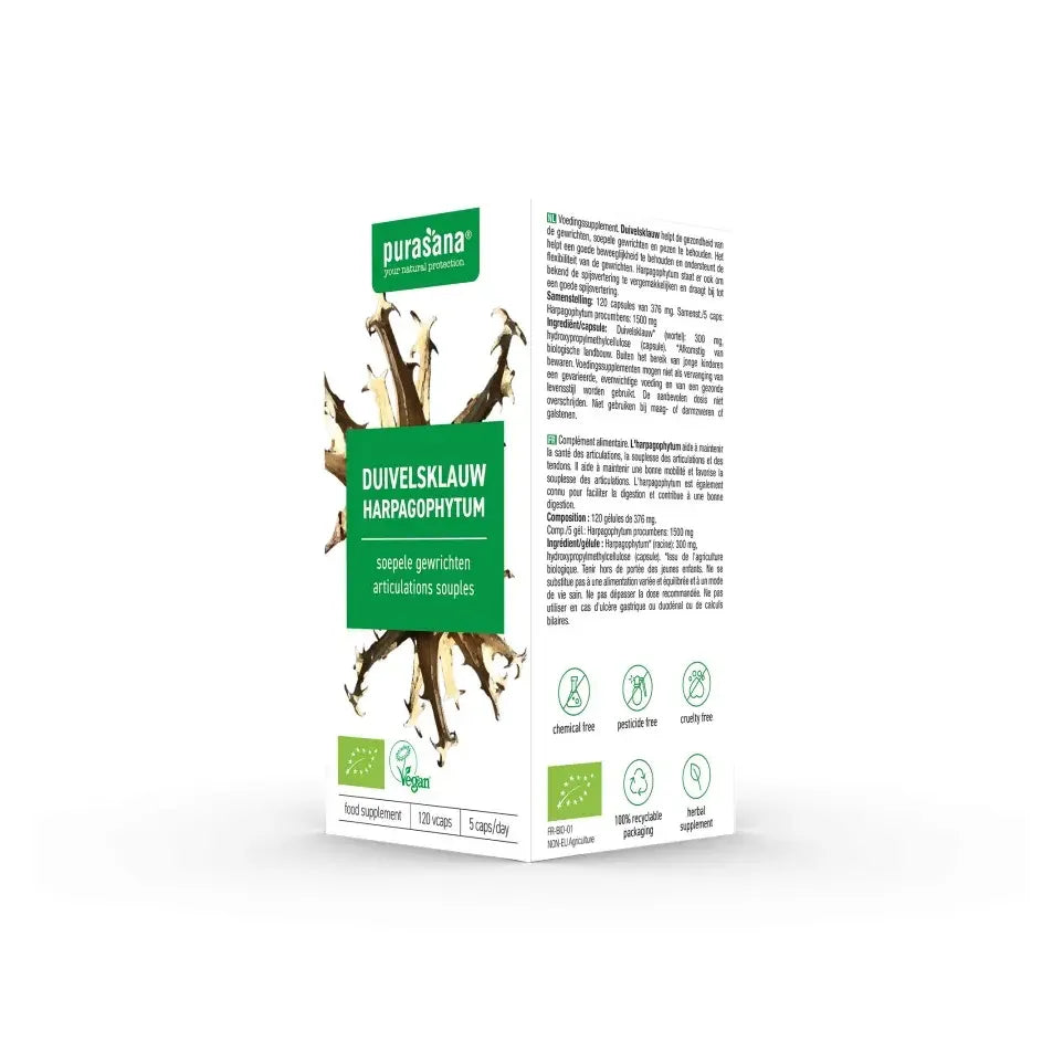 Purasana Duivelsklauw 120 vcaps