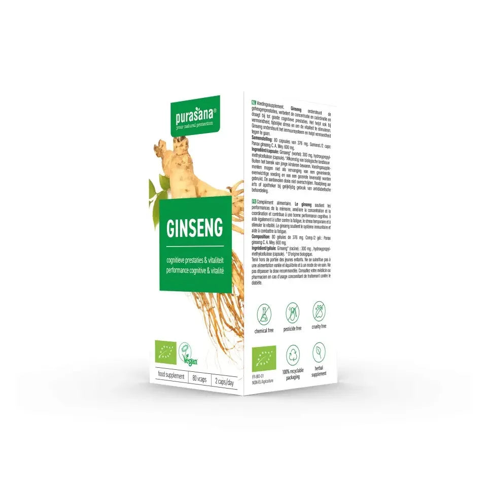 Purasana Ginseng 80 vcaps