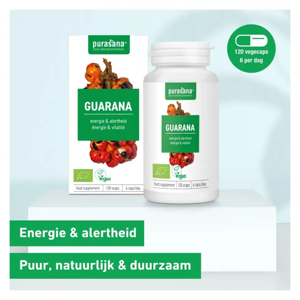 Purasana Guarana 120 vcaps