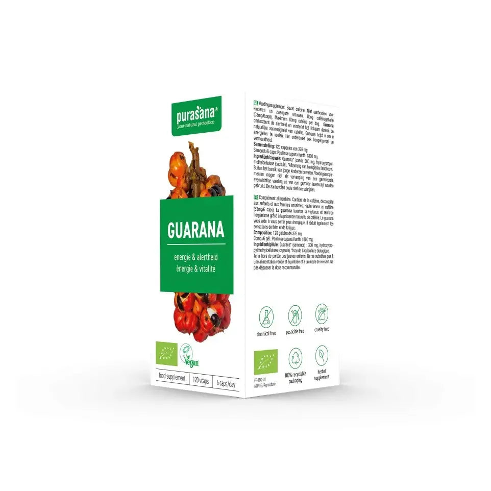 Purasana Guarana 120 vcaps
