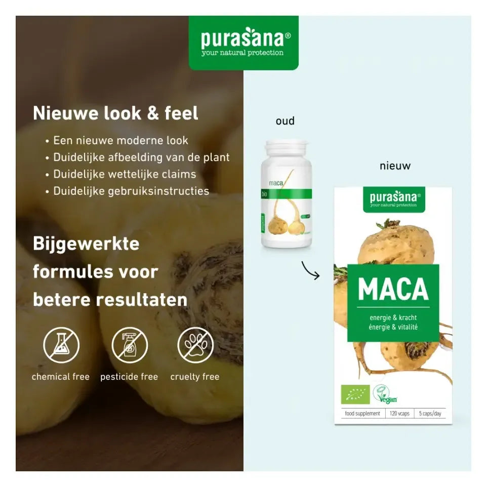 Purasana Maca 120 vcaps