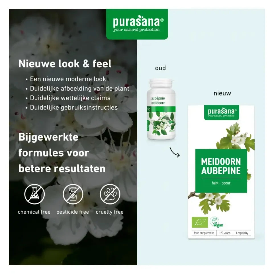 Purasana Meidoorn 120 vcaps