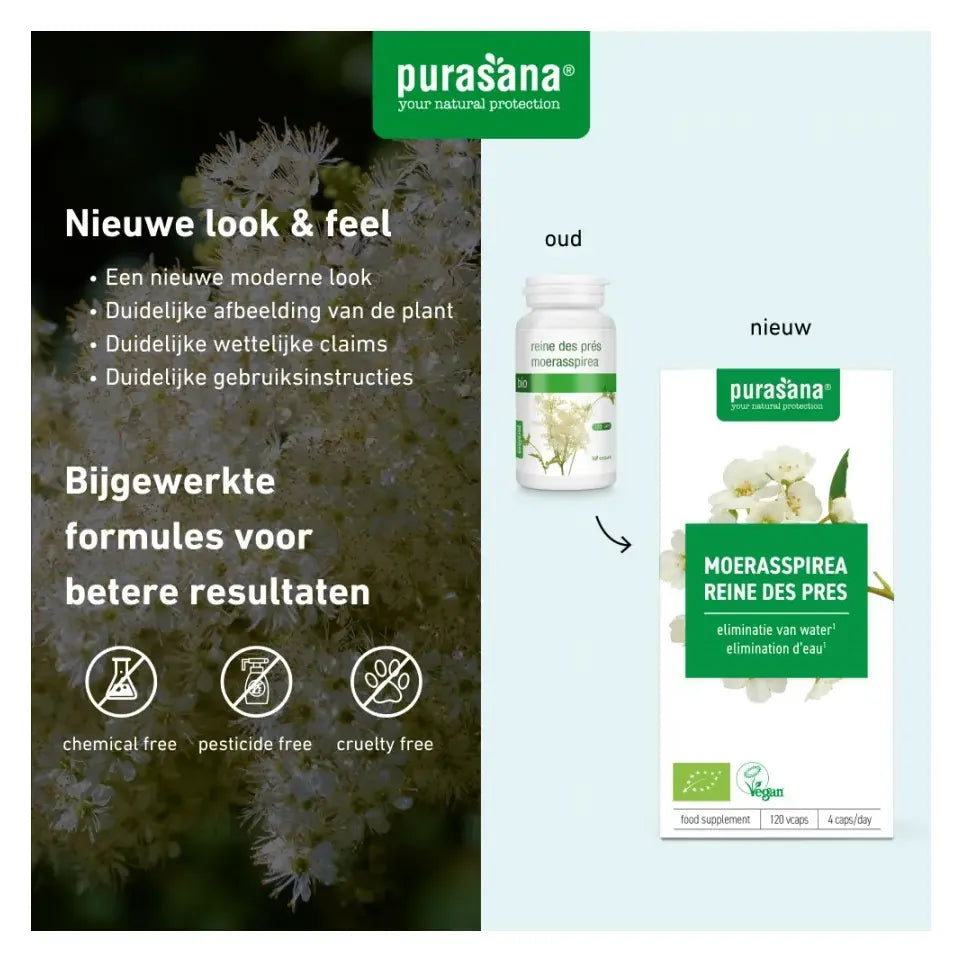 Purasana Moerasspirea 120 vcaps