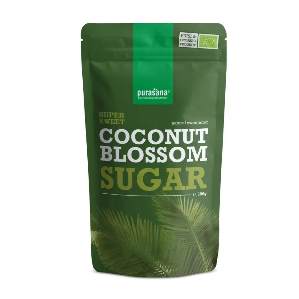 Purasana Kokosbloesemsuiker 300 gram (afbeelding 1)