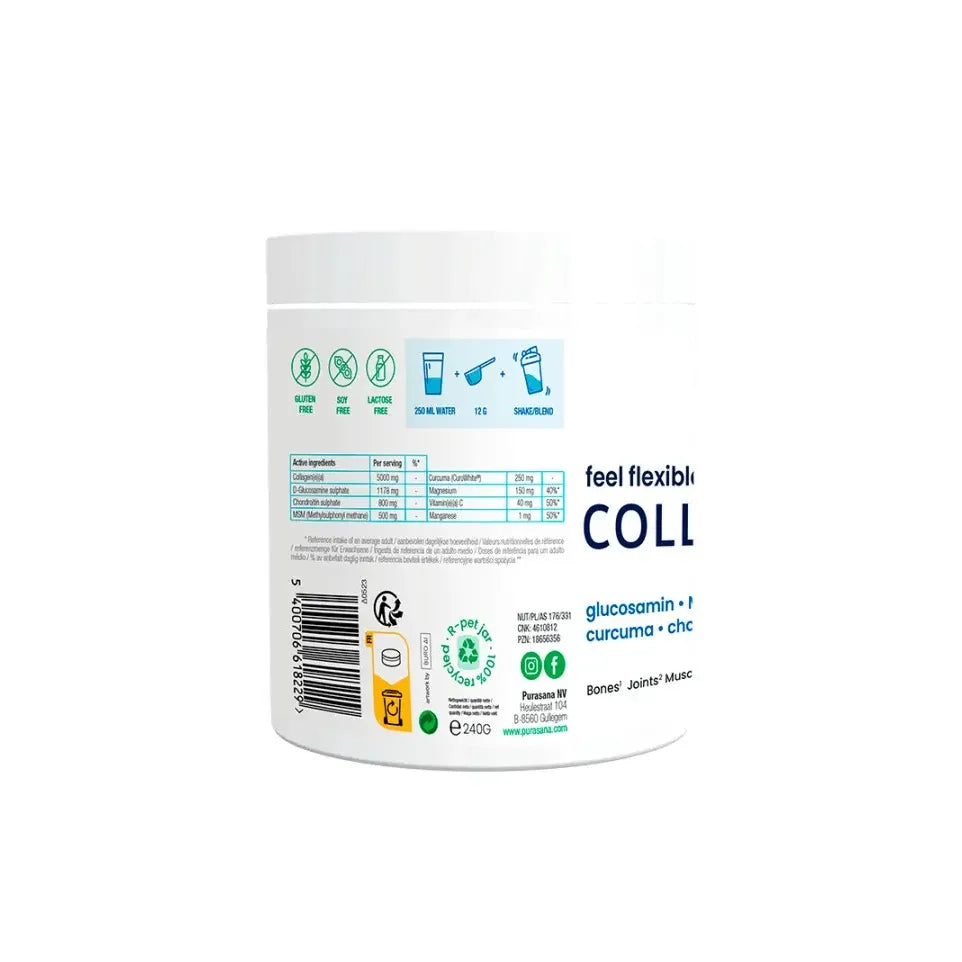 Purasana Collagen complex lemon 240 gram