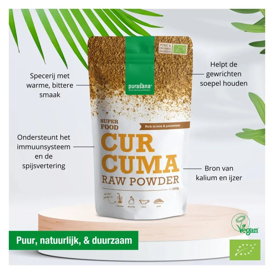 Purasana Curcuma poeder 200 gram