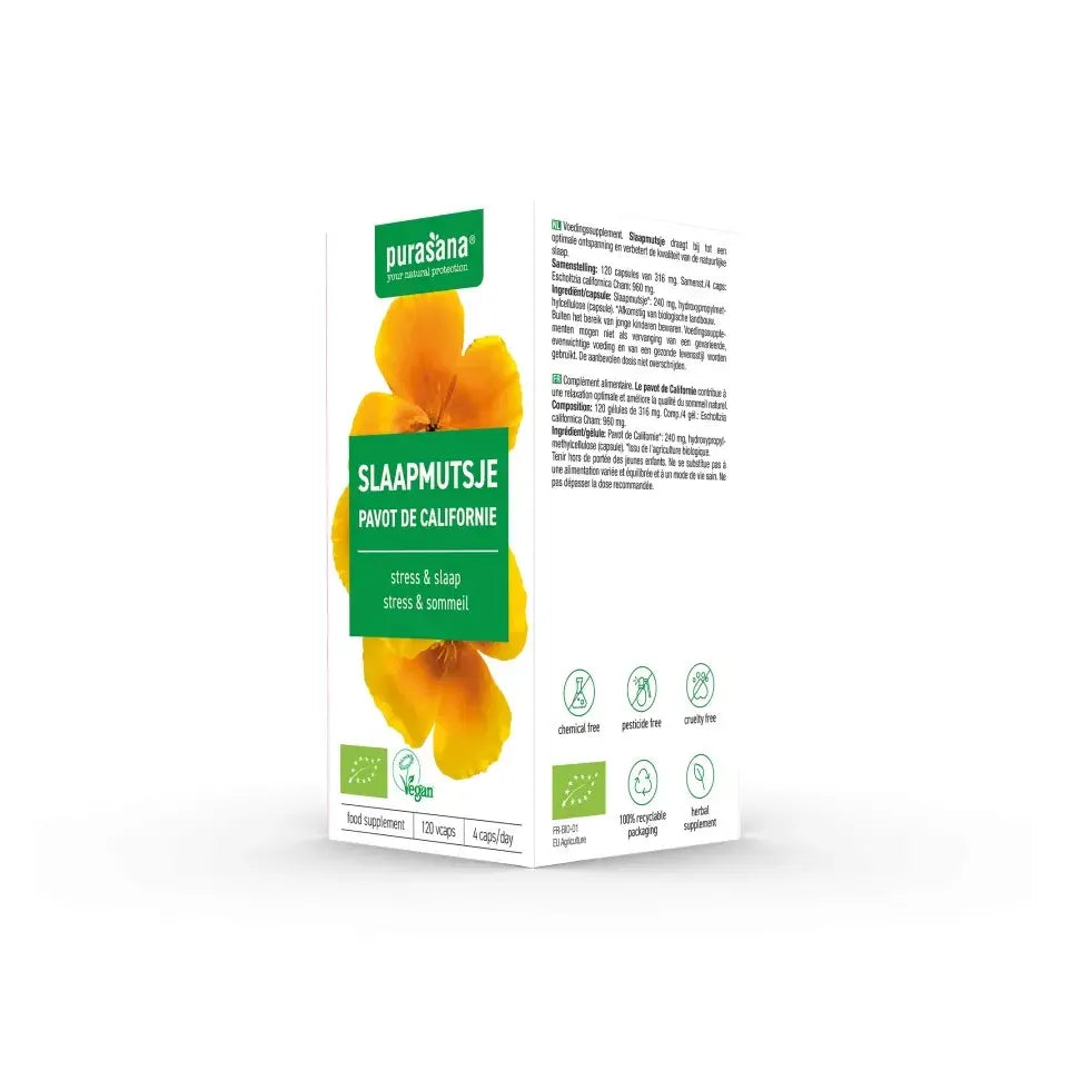 Purasana Slaapmutsje 120 vcaps