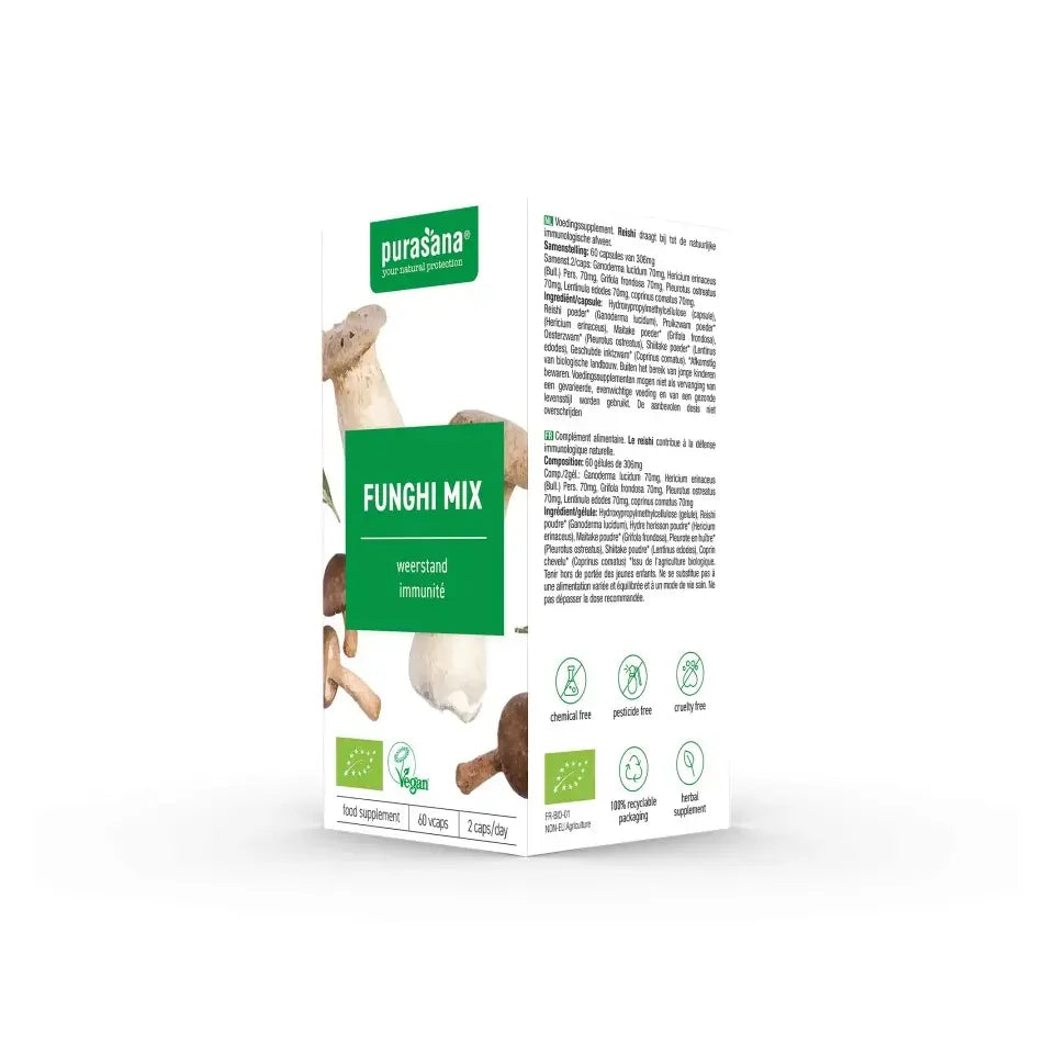 Purasana funghi mix 60 vcaps