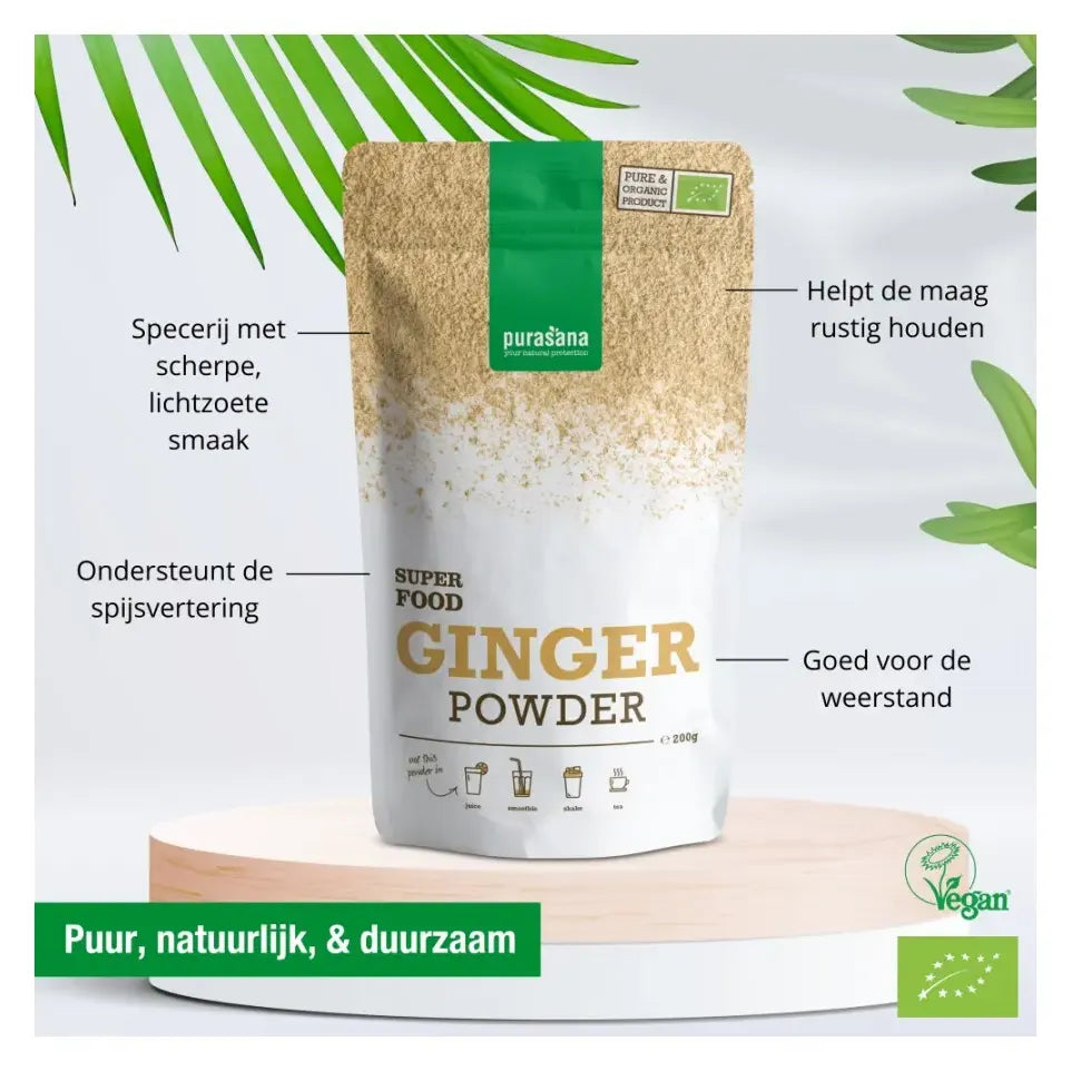 Purasana Gember poeder 200 gram