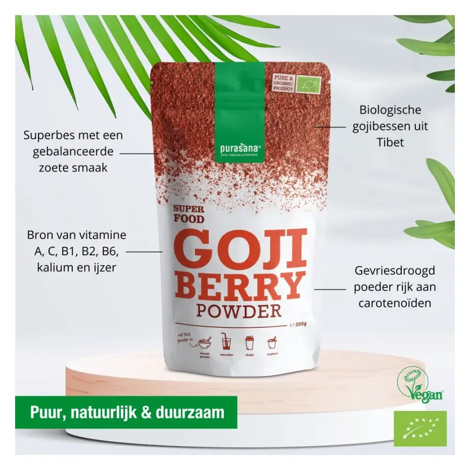 Purasana Goji bes poeder 200 gram