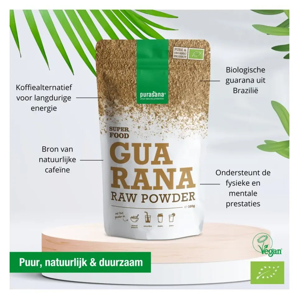 Purasana Guarana poeder 100 gram