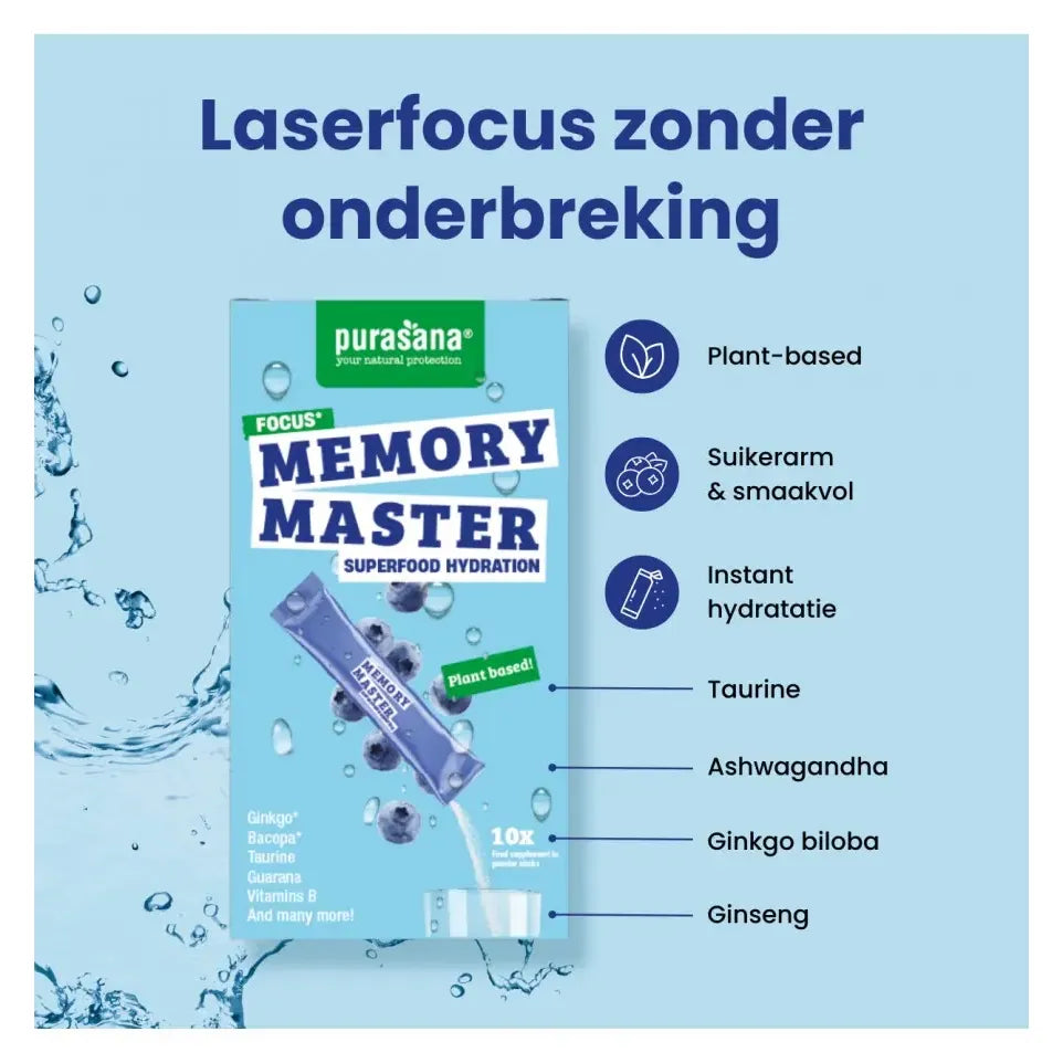 Purasana Hydration superfoods memory master 45 gram