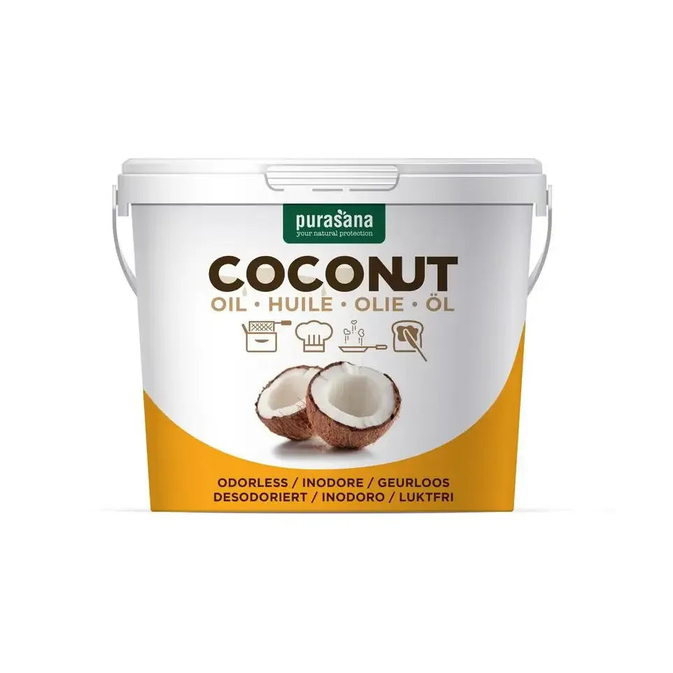 Purasana Kokosnootolie ontgeurd 2 liter