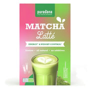Purasana Latte matcha 6 sachets biologisch 60 gram