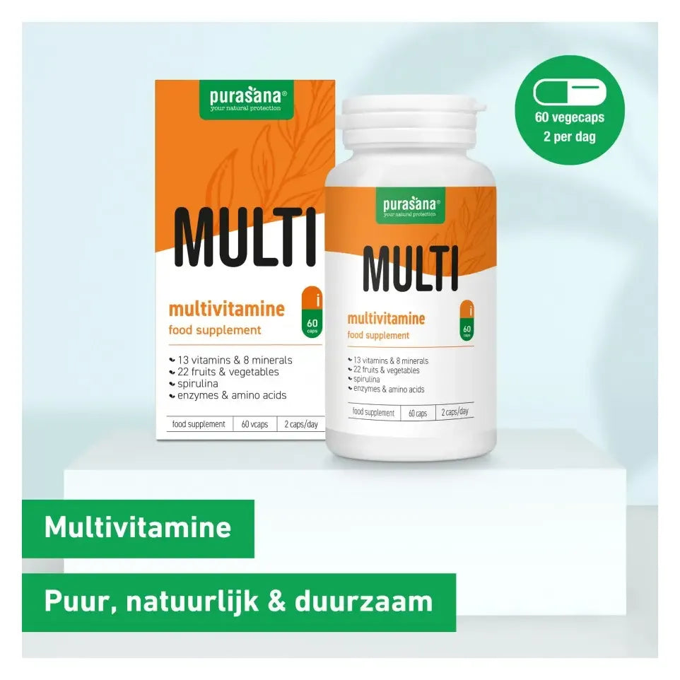 Purasana multi vitamine 60 vcaps