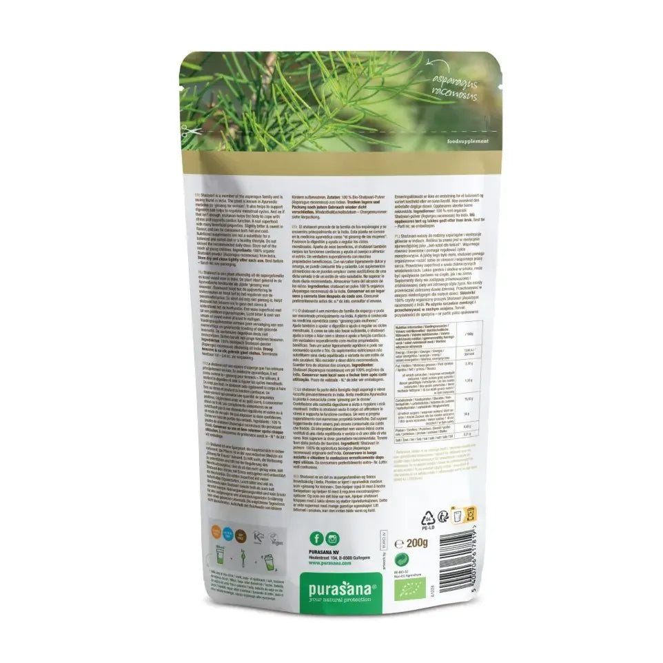 Purasana Shatavari poeder 200 gram