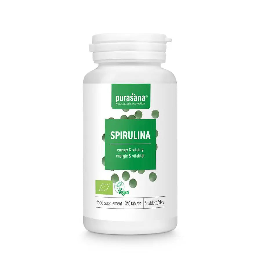 Purasana Spirulina 360 tabletten
