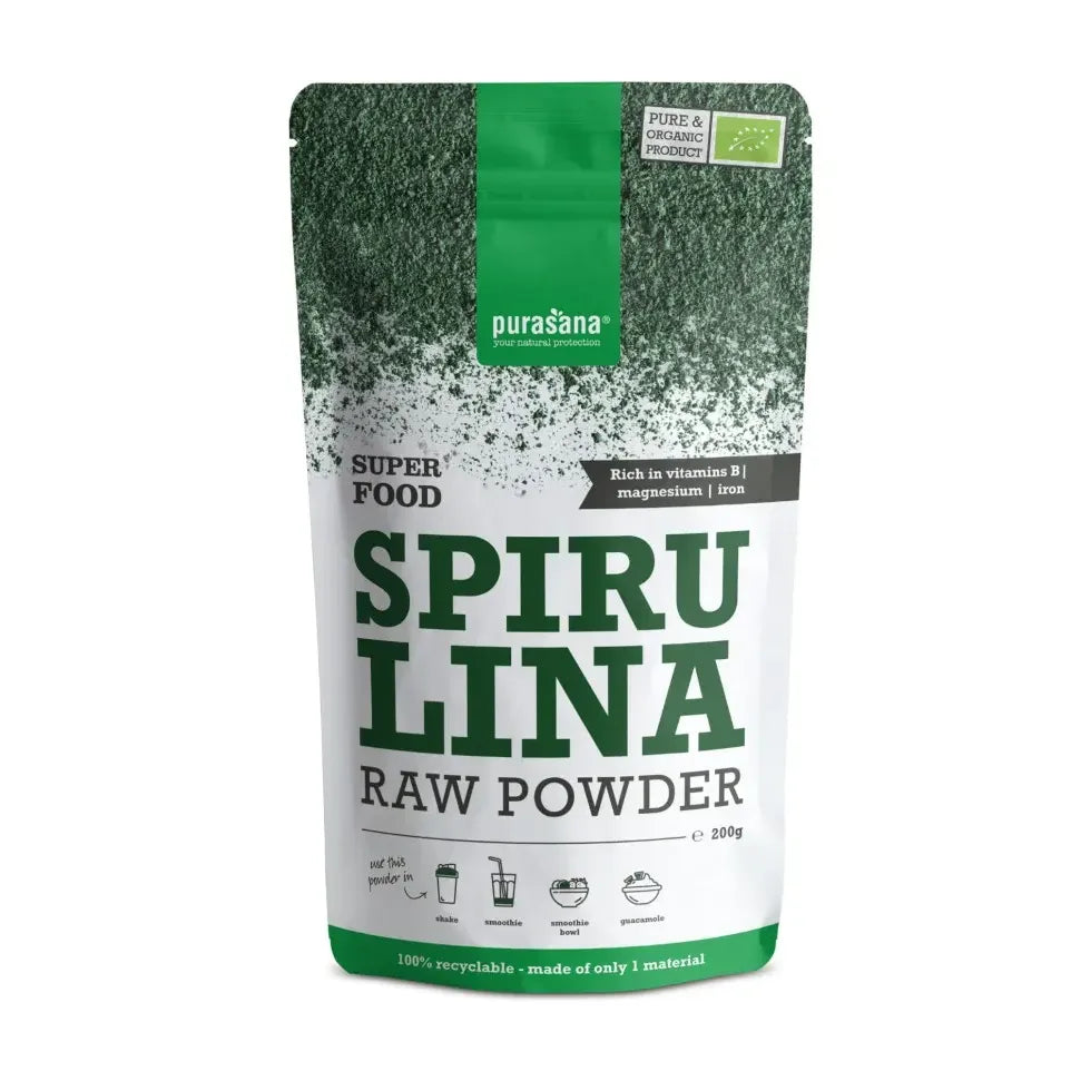 Purasana Spirulina poeder 200 gram