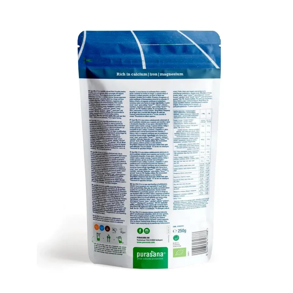 Purasana Sport formula mix 2.0 250 gram