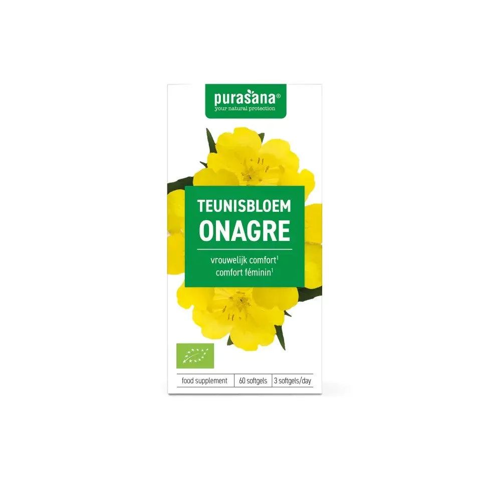 Purasana Teunisbloem 60 softgels