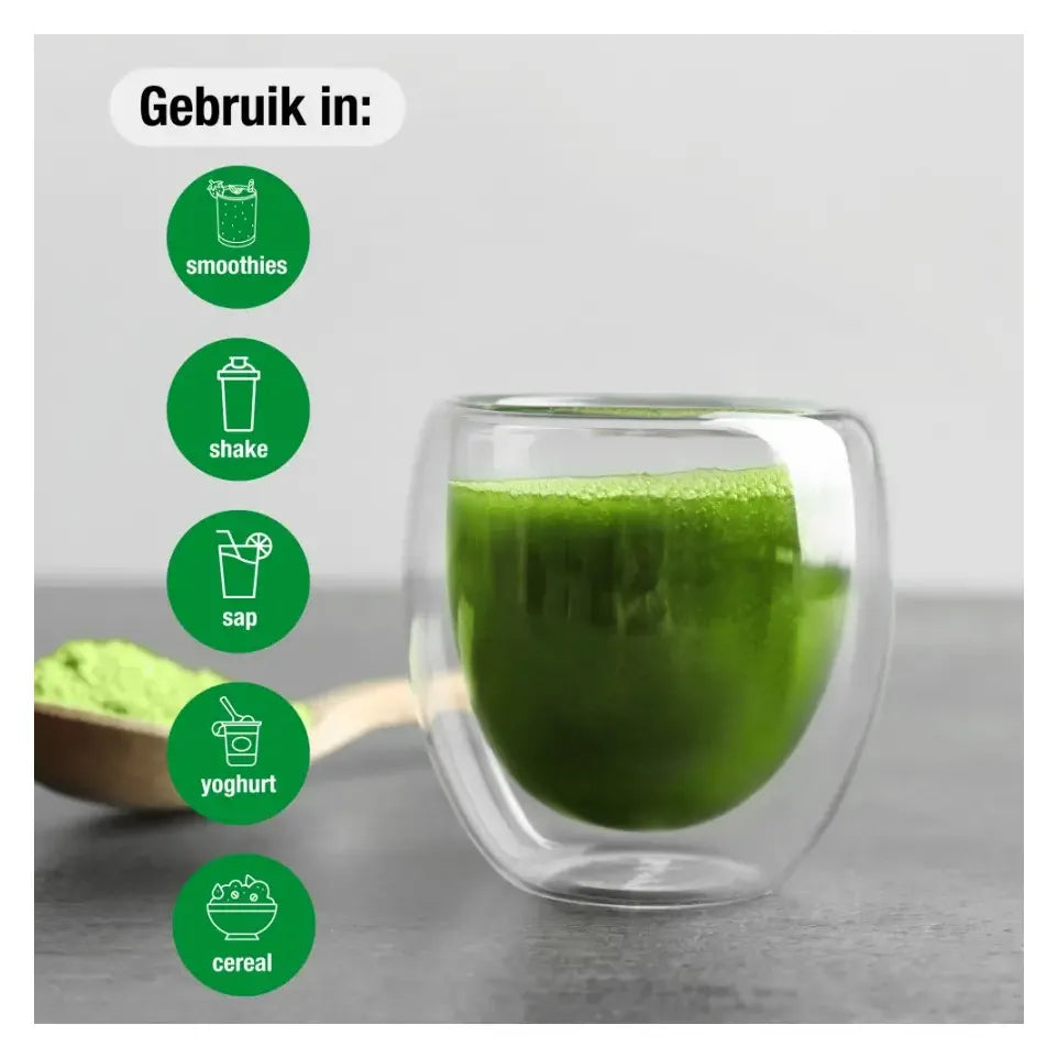 Purasana Tarwegras wheatgrass sap poeder 200 gram