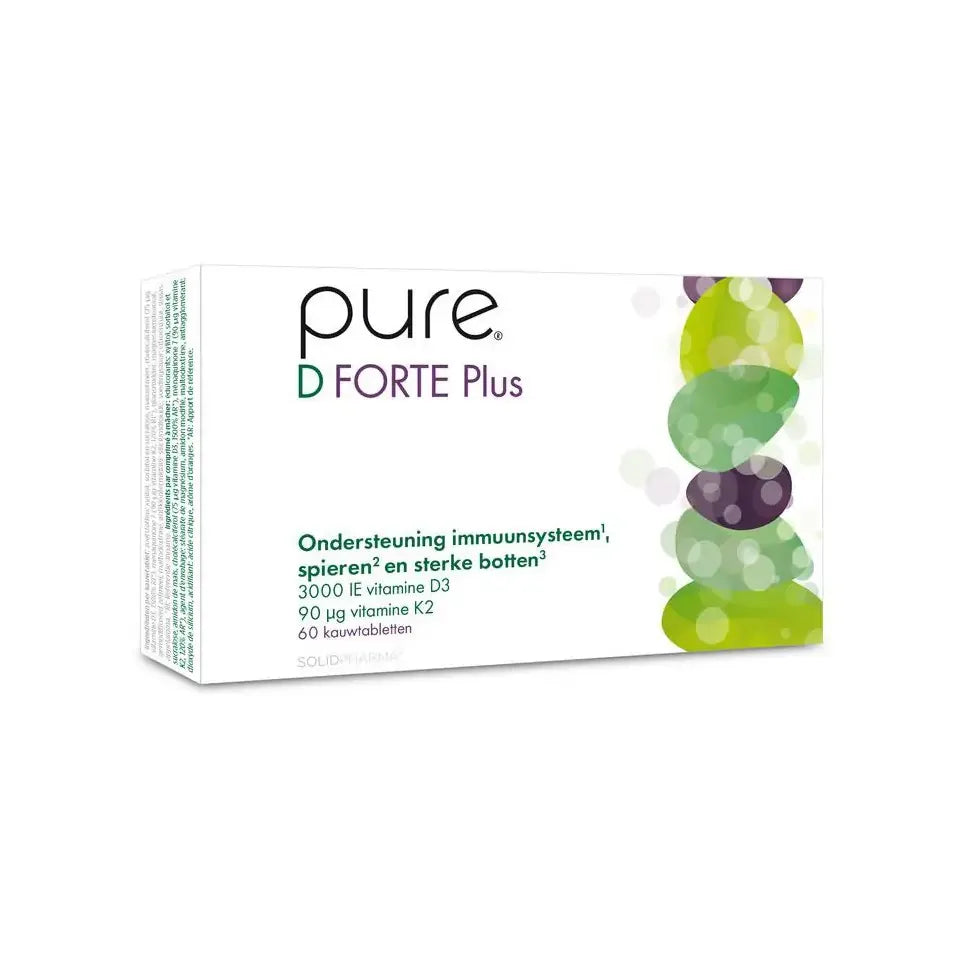 Pure D forte plus 60 kauwtabletten