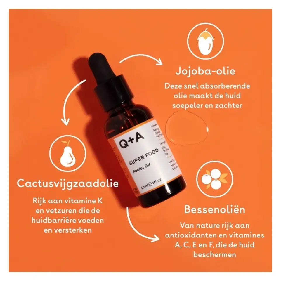 Q+A Superfood facial oil 30 ml