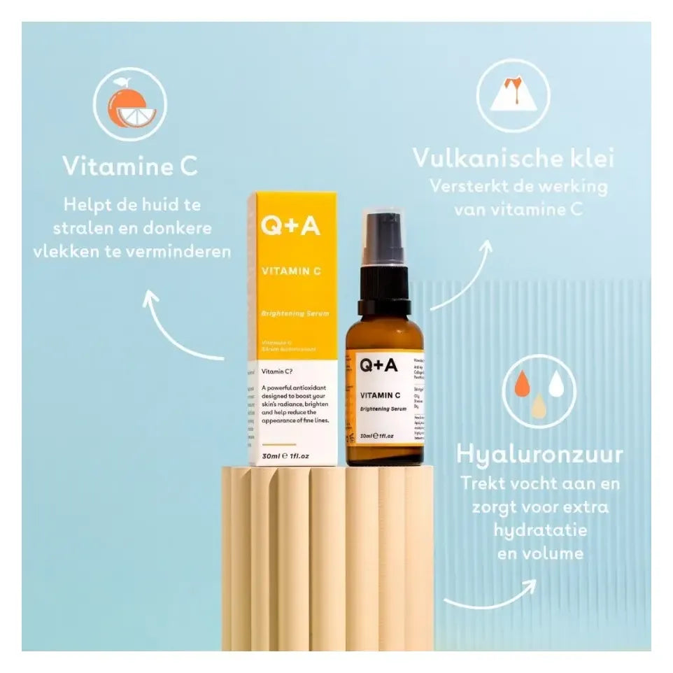 Q+A Vitamine C brightening serum 30 ml