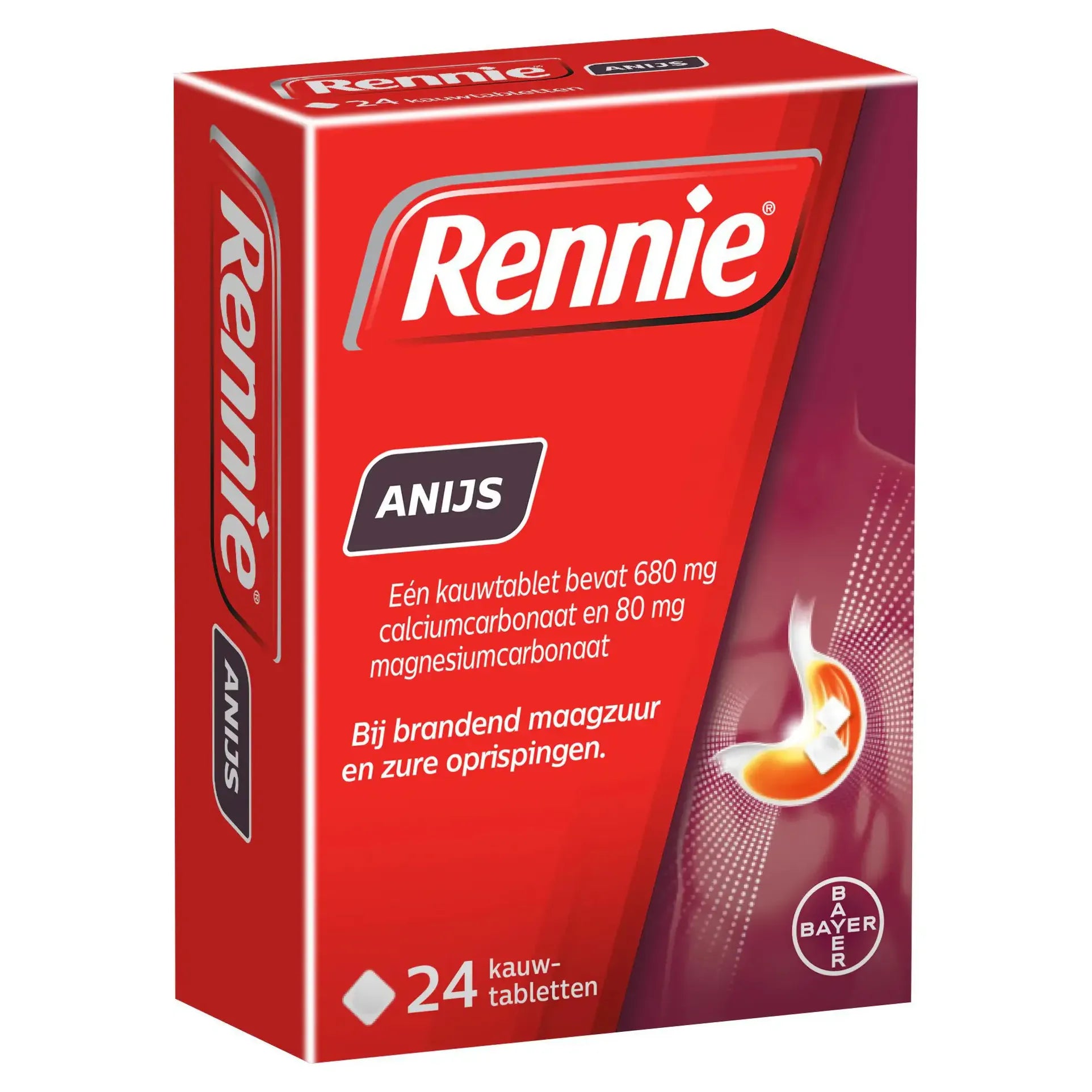 Rennie Anijs 24 kauwtabletten