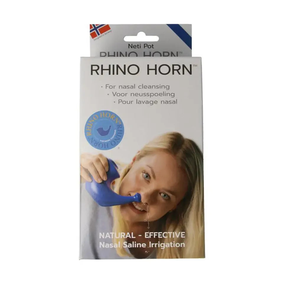 Rhino Horn Neusspoeler blauw