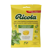 Ricola Citroen munt suikervrij 75 gram