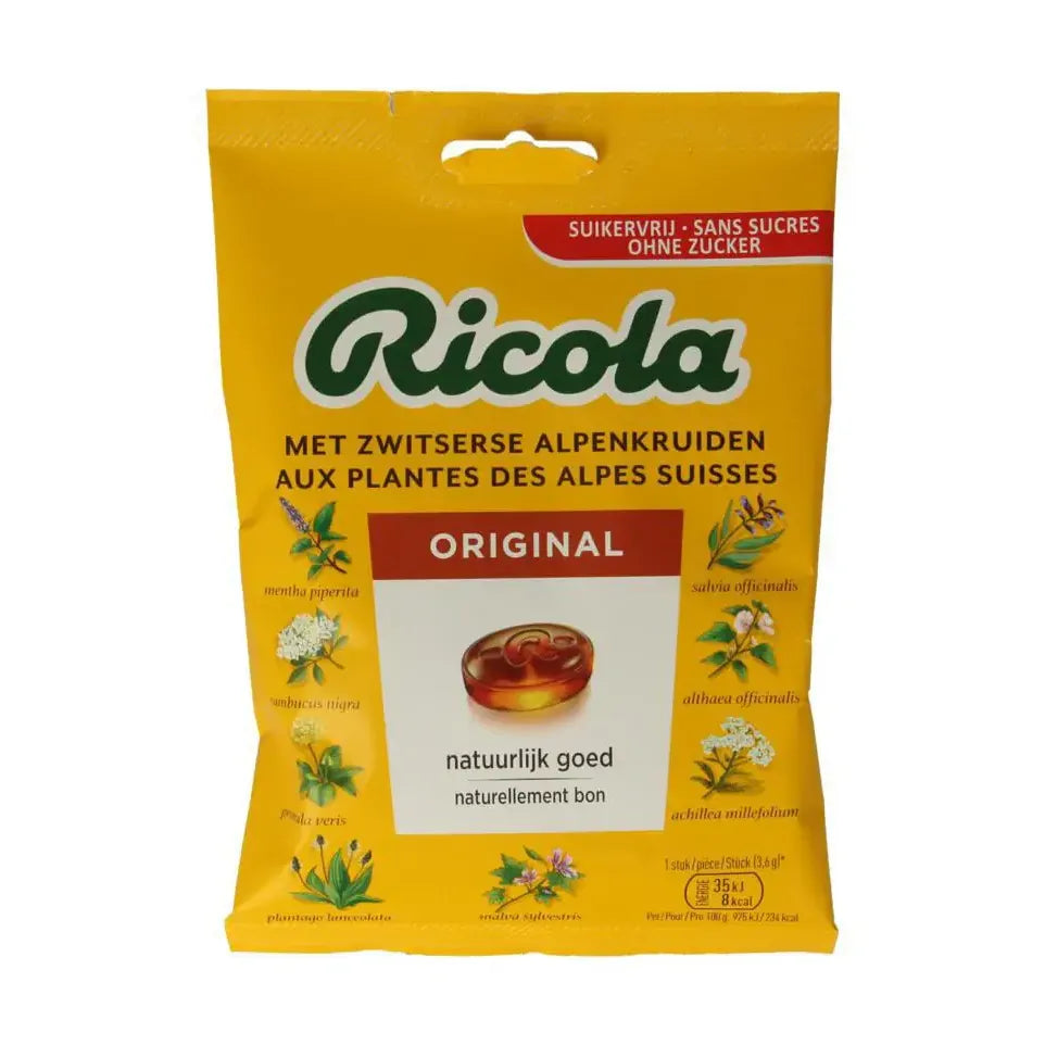 Ricola Original suikervrij 75 gram