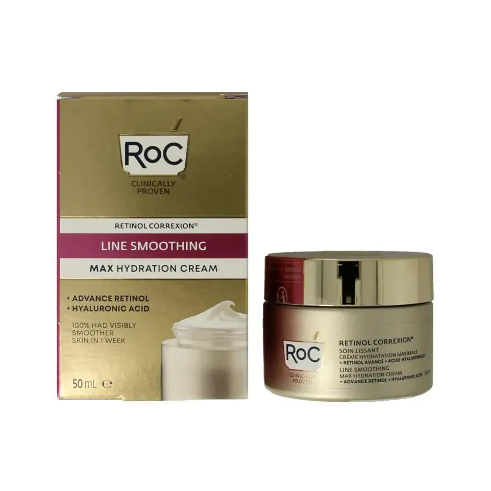 ROC Retinol correxion line smoothing max hydration 50 ml