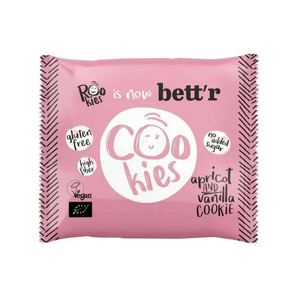Rookies Cookie apricot & vanilla 40 gram