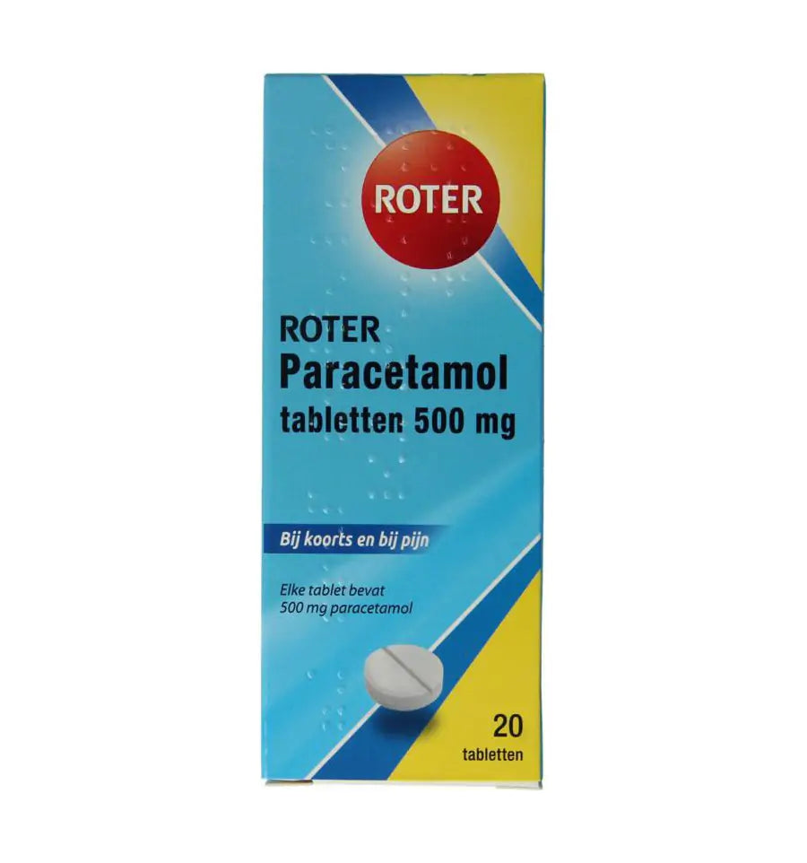 Roter Paracetamol 500 mg 20 tabletten