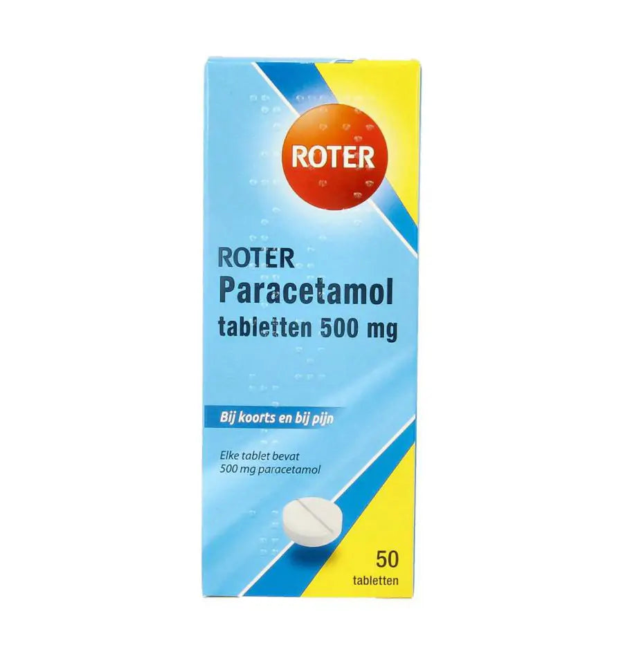 Roter Paracetamol 500 mg 50 tabletten