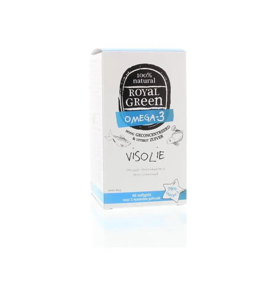 Royal Green Omega 3 visolie 60 softgels