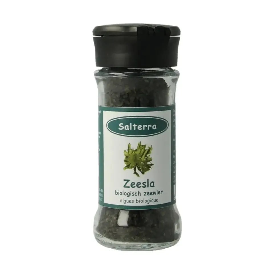 Salterra Zeesla gemalen strooiflacon biologisch 25 gram