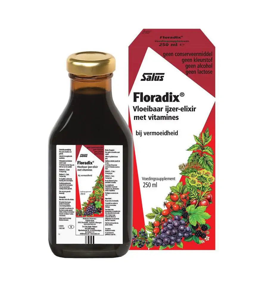 Floradix IJzer-elixer 250 ml (afbeelding 1)