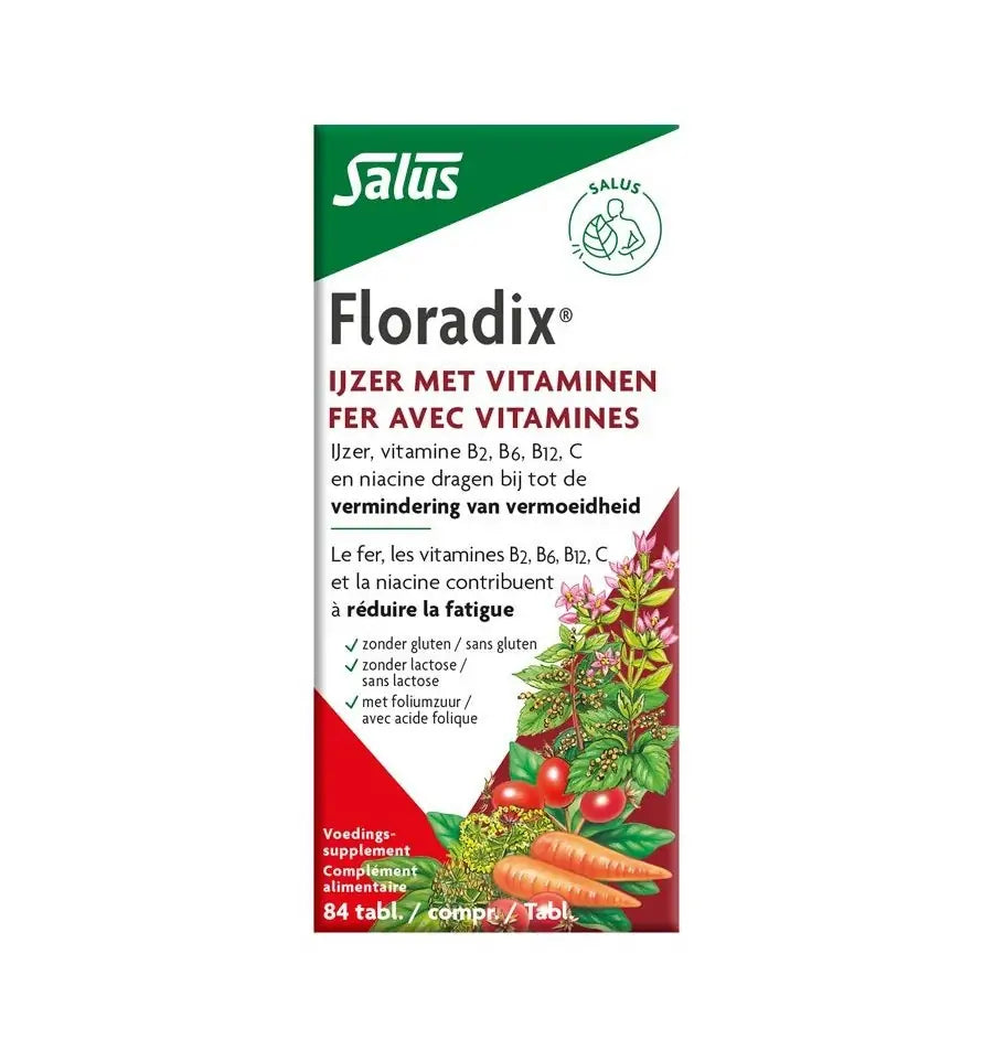 Floradix IJzertabletten 84 stuks
