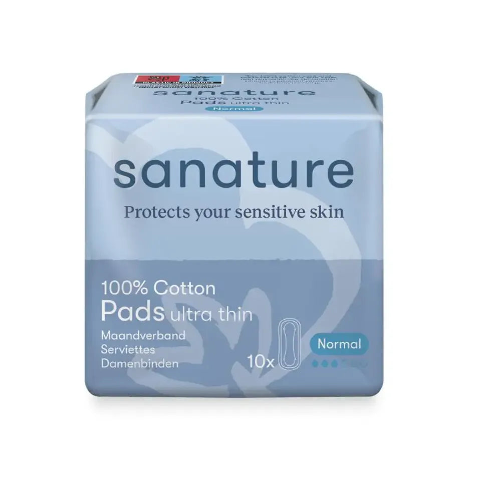 Sanature Maandverband zonder vleugels 10 stuks