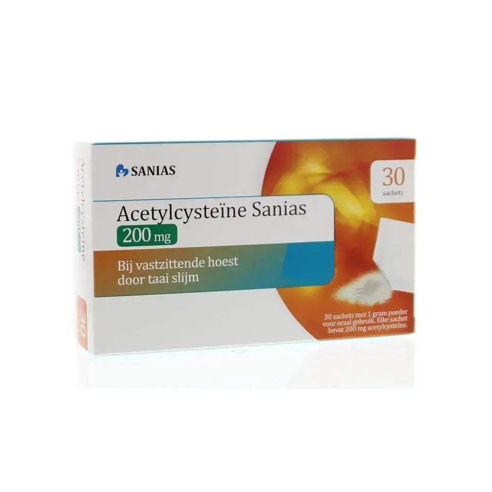 Sanias Acetylcysteine 200 mg 30 sachets