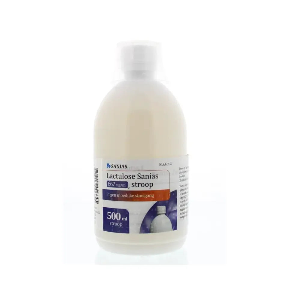 Sanias Lactulosestroop 667 mg 500 ml