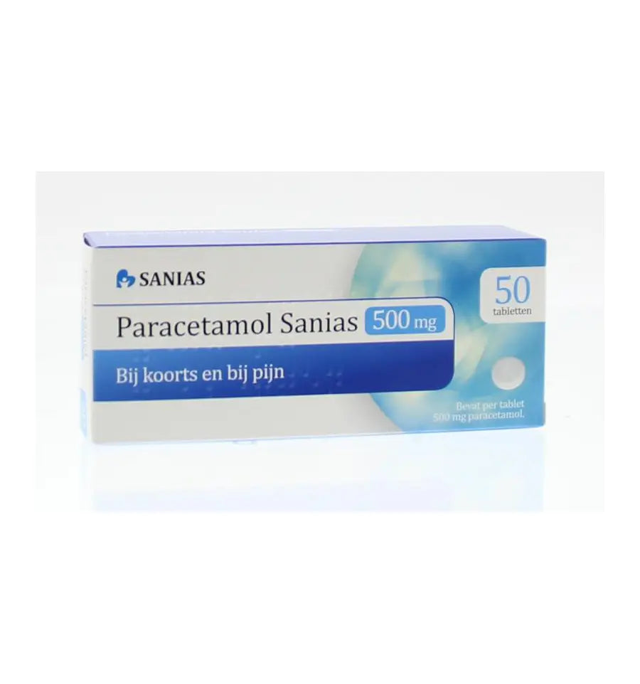 Sanias Paracetamol 500 mg 50 tabletten