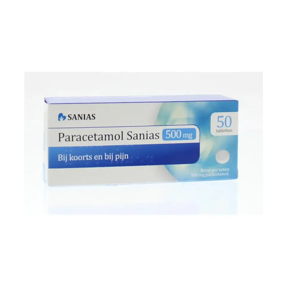 Sanias Paracetamol 500 mg 50 tabletten