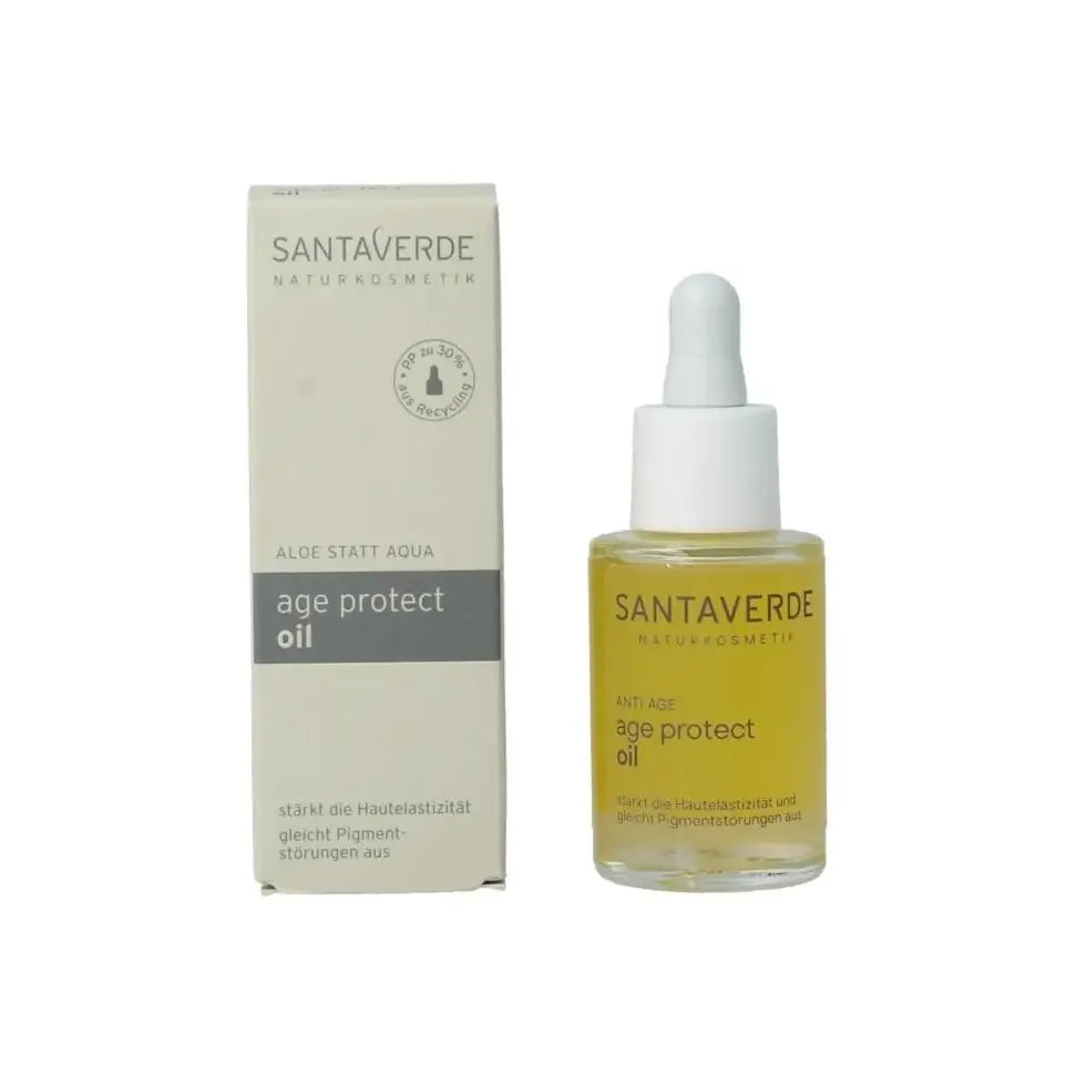 Santaverde Aloe vera age protect gezichtsolie 30 ml