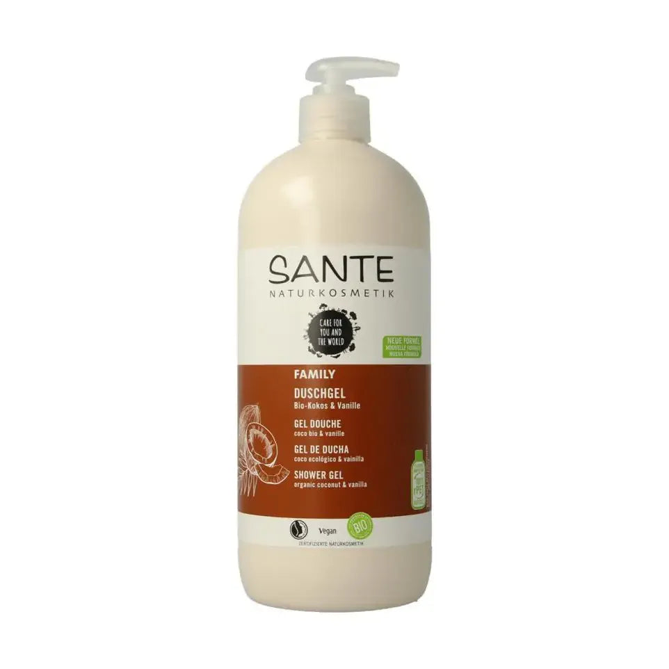Sante Naturkosmetik Family showergel coconut & vanilla 950 ml