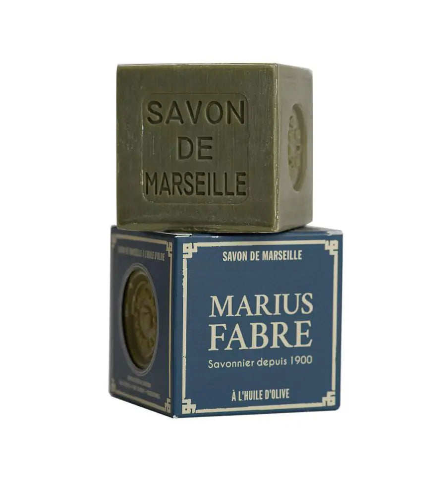 Marius Fabre Savon marseille zeep in doos olijf 400 gram