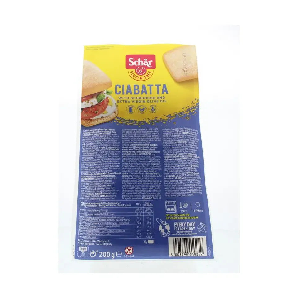 Schar Ciabatta 4 stuks